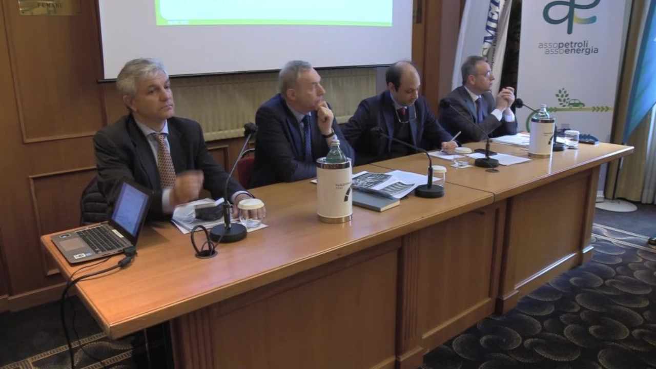 I vertici di Assogasmetano, Assopetroli e Federmetano a Roma