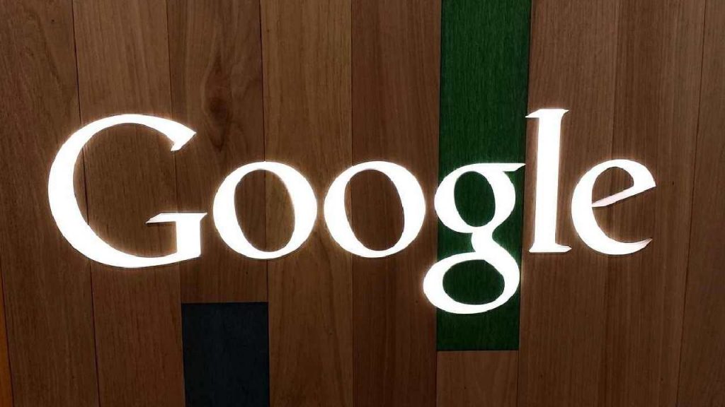 La scritta di Google