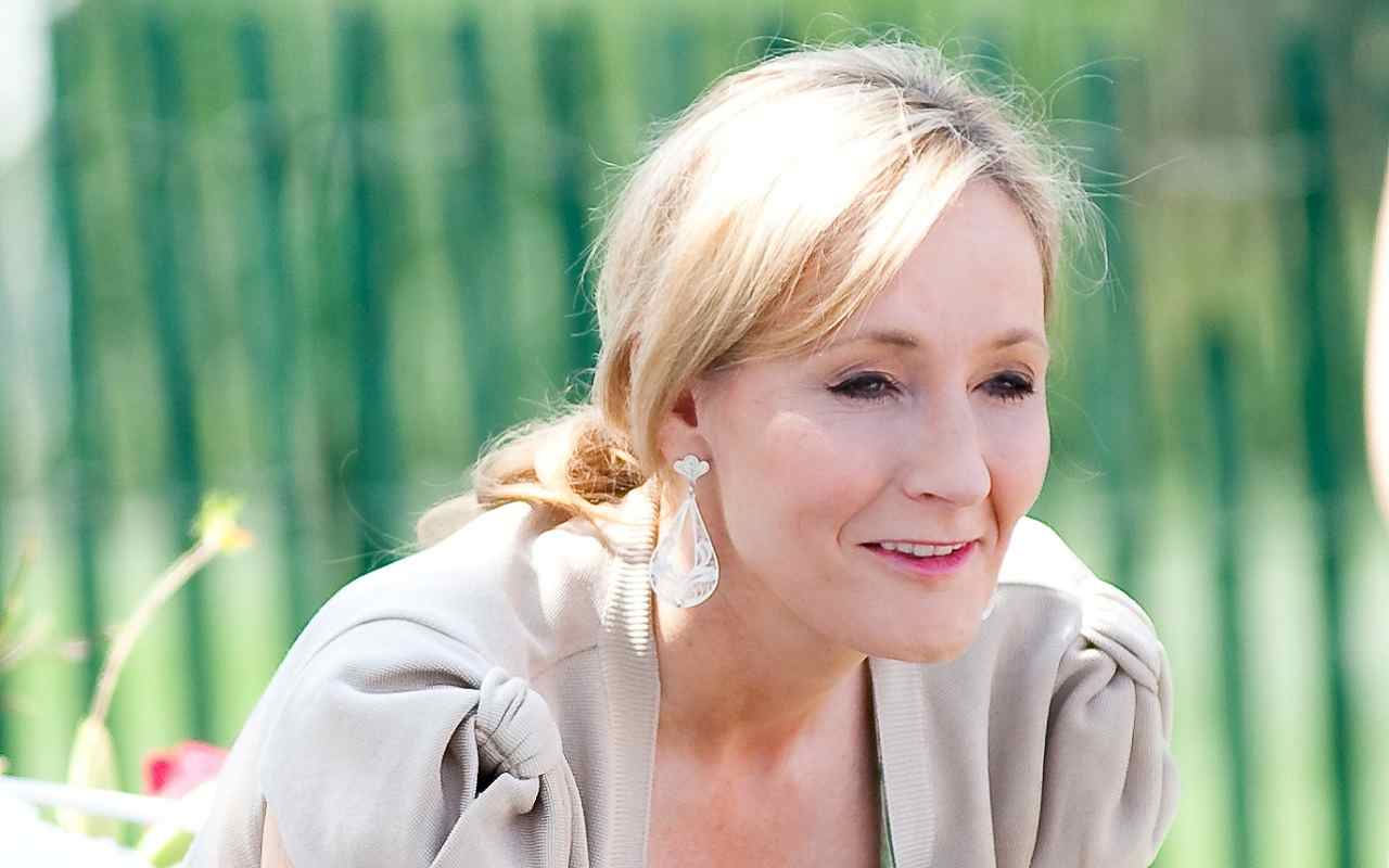 Una foto di J.K. Rowling nel 2010