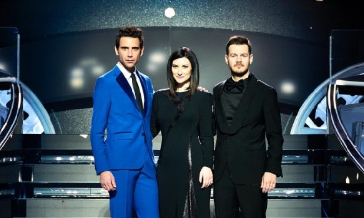 Laura Pausini, Alessandro Cattelan e Mika