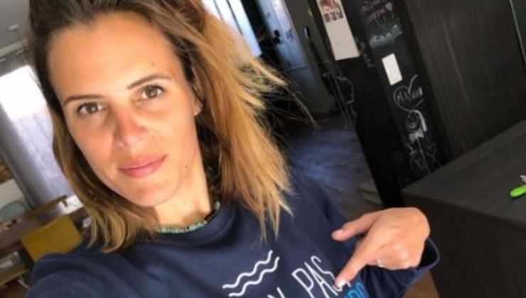 L'ex nuotatrice Laure Manaudou, tra i firmatari dell'appello contro Marine Le Pen