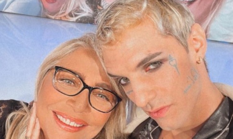 Mara Venier e Achille Lauro