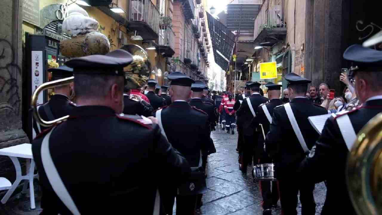 La processione per il Miracolo di San Gennaro