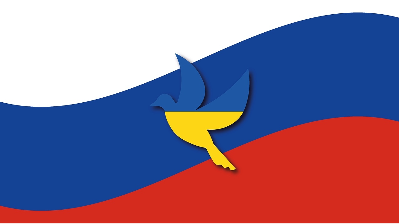 Il simbolo di una pace Russia Ucraina