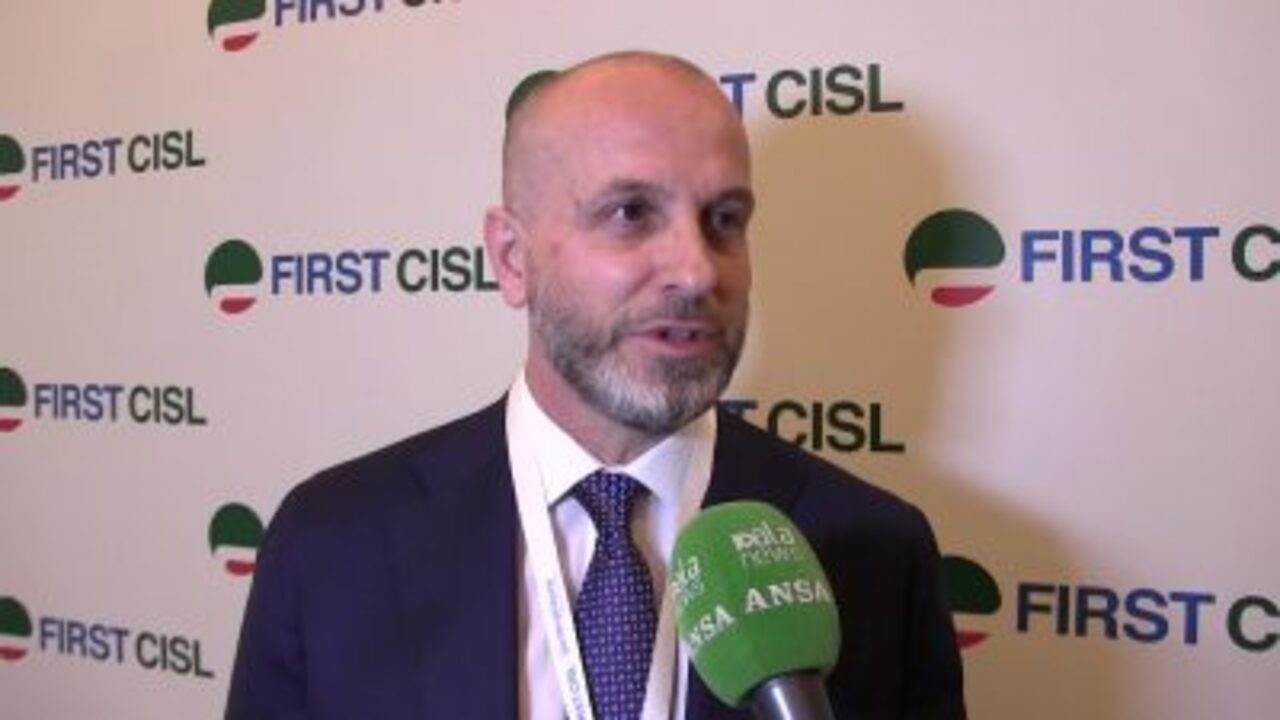 Riccardo Colombani, segretario di First-Cisl