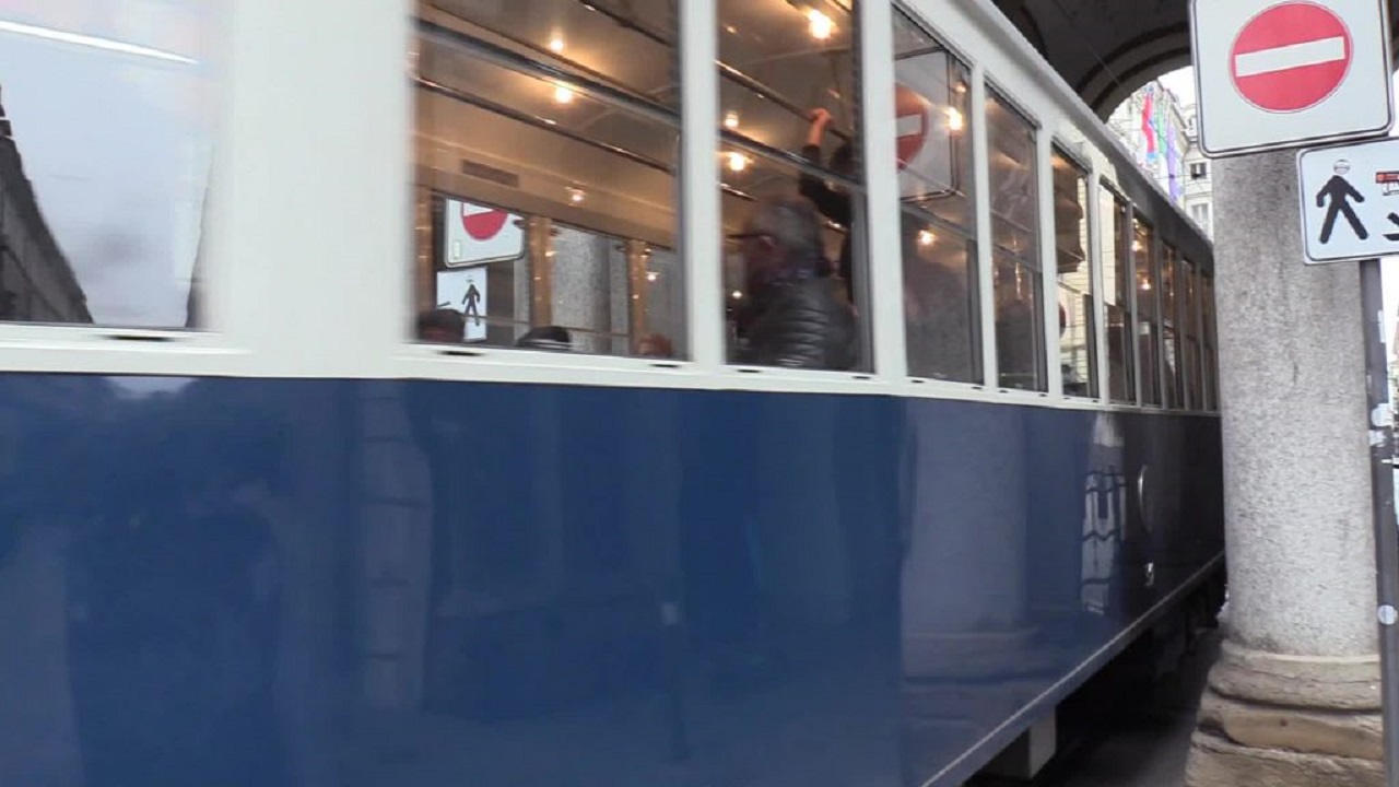 Un tram storico di Torino