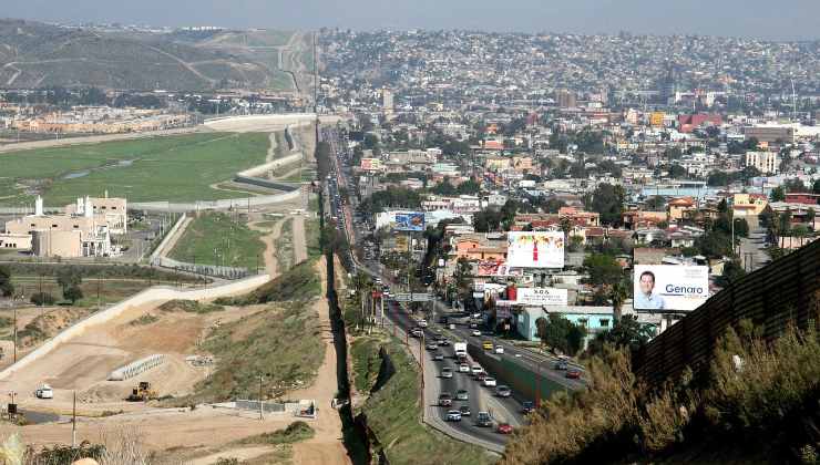 La frontera entre Estados Unidos y México