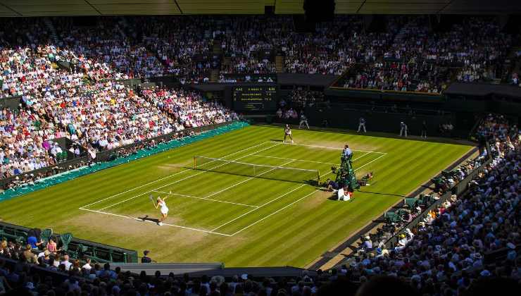 Il campo centrale di Wimbledon