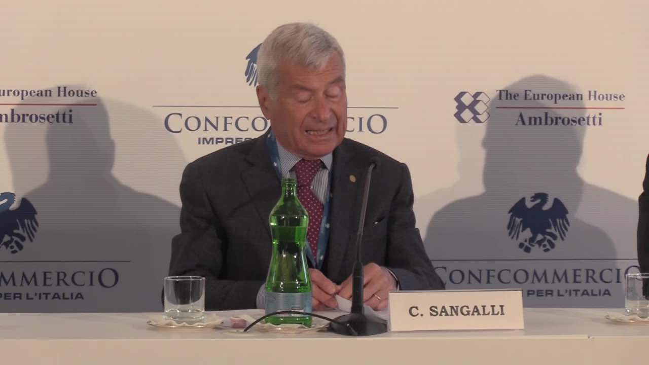 Carlo Sangalli Confcommercio