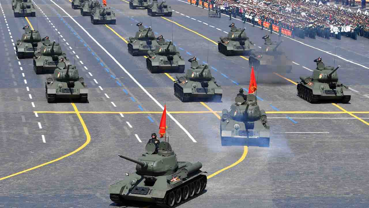 Parata militare Giornata della Vittoria Russia
