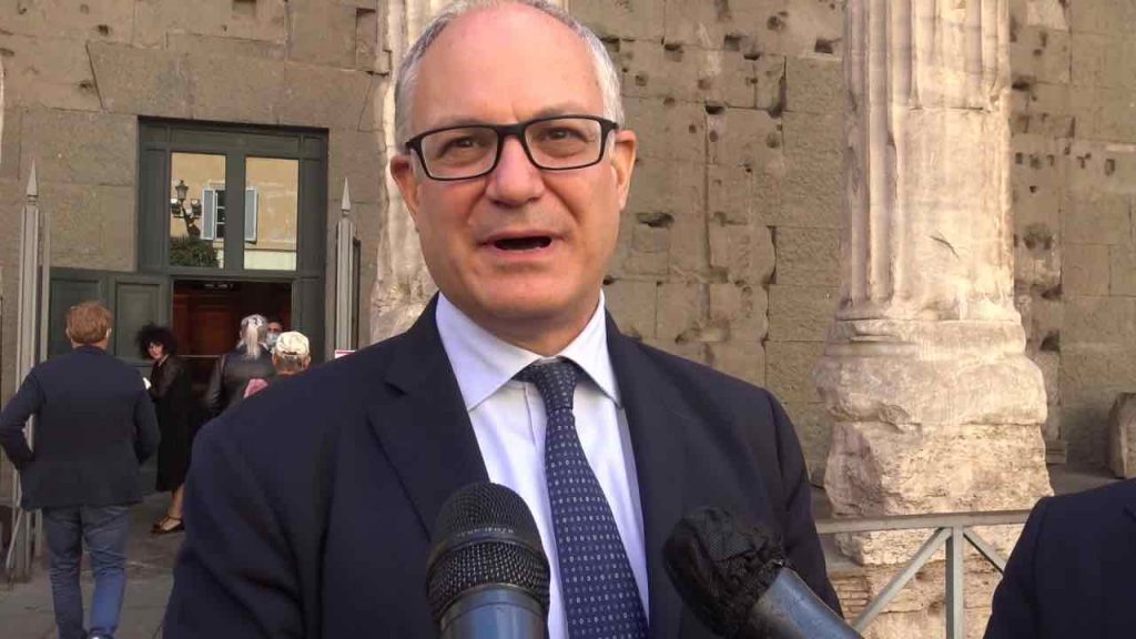 Roberto Gualtieri sindaco di Roma