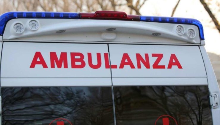 Dettaglio su un'ambulanza