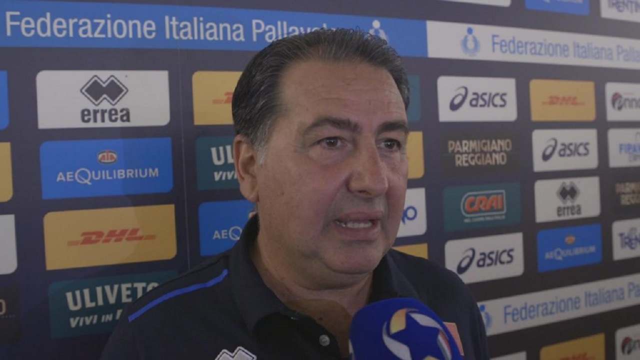 Ferdinando de Giorgi, il commissario tecnico della nazionale di volley maschile