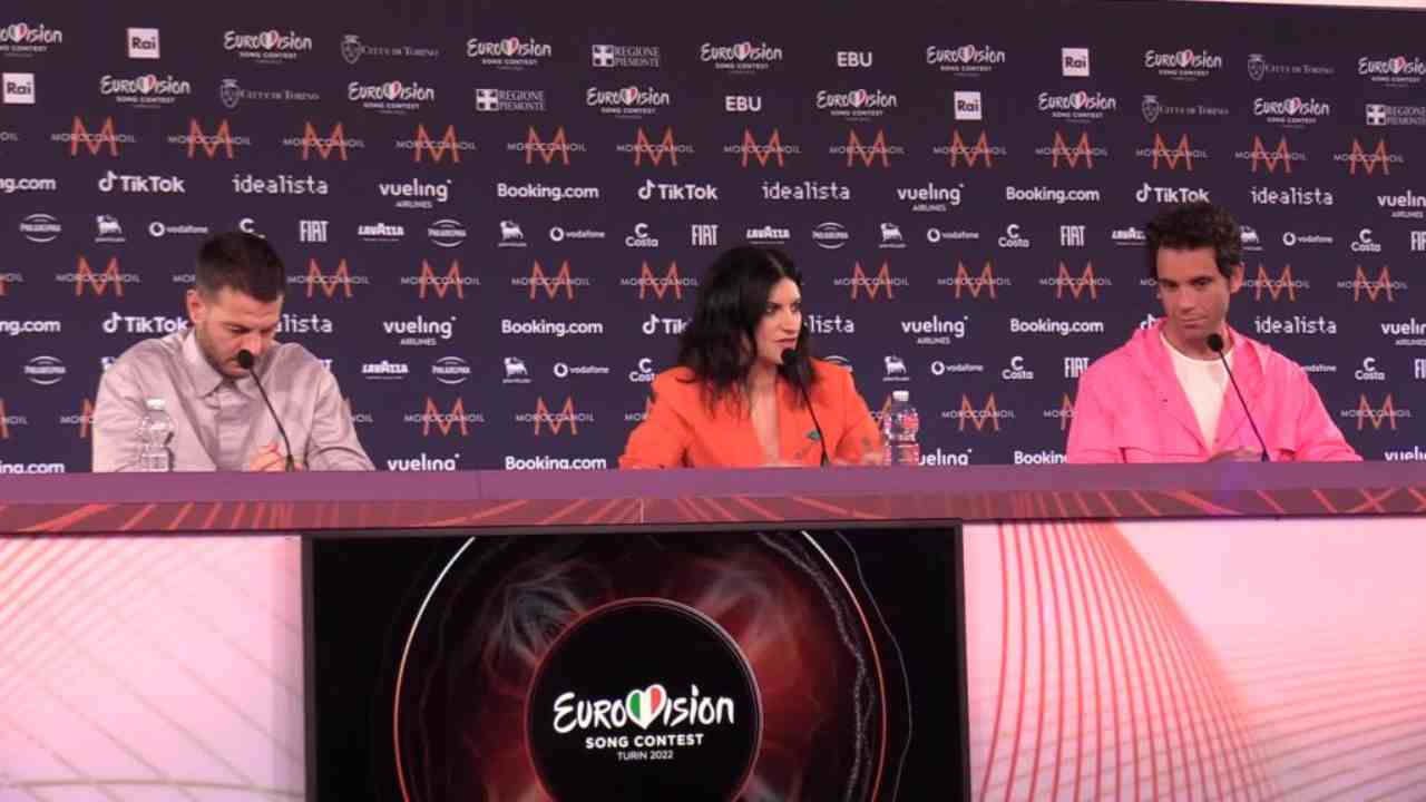 Eurovision: Alessandro Cattelan, Laura Pausini e Mika in conferenza stampa