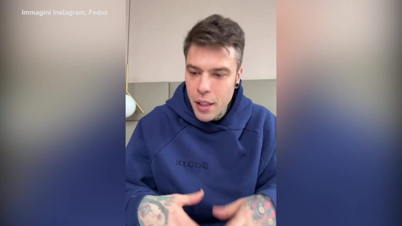 Fedez in un suo video sulle Instagram Stories