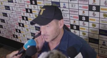 Totti scherza: “Magari il prossimo anno ricomincio a giocare”