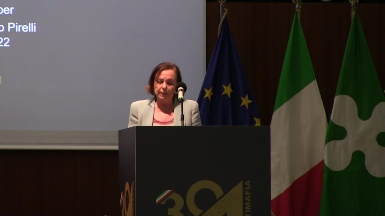 La ministra dell'Interno, Luciana Lamorgese