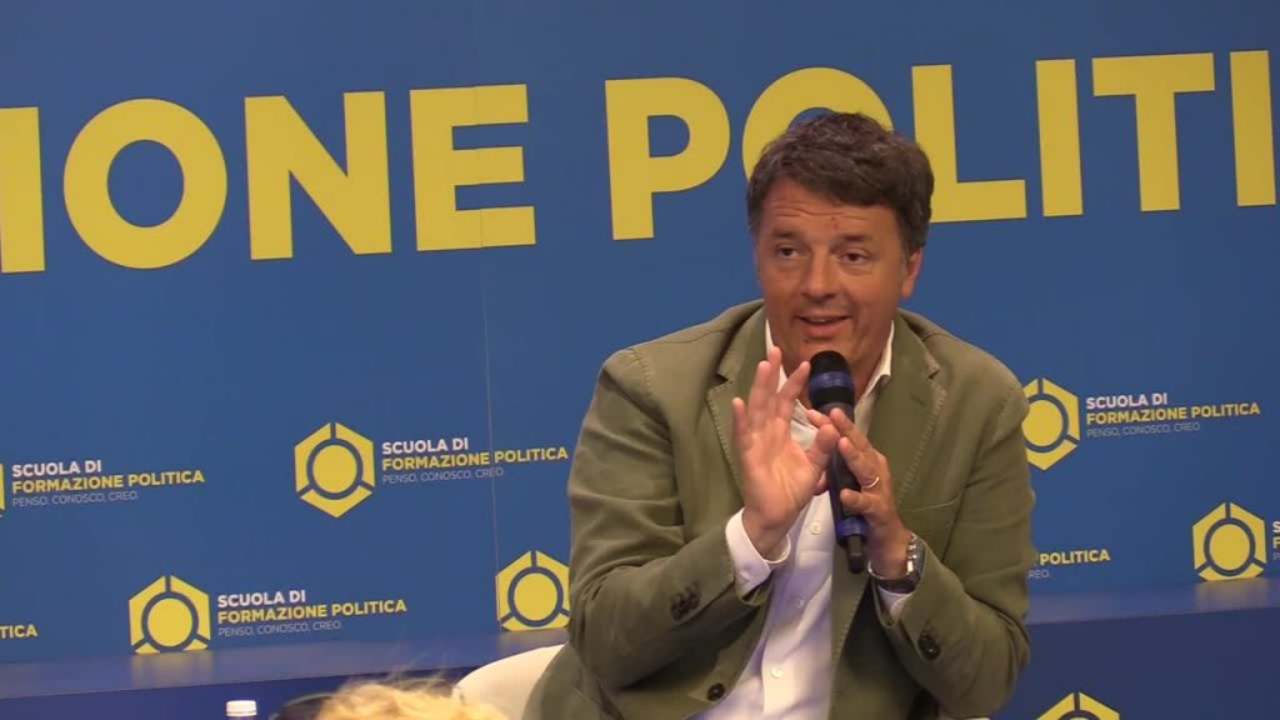 Matteo Renzi, leader di Italia Viva