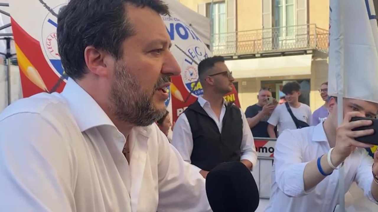 Matteo Salvini, segretario della Lega