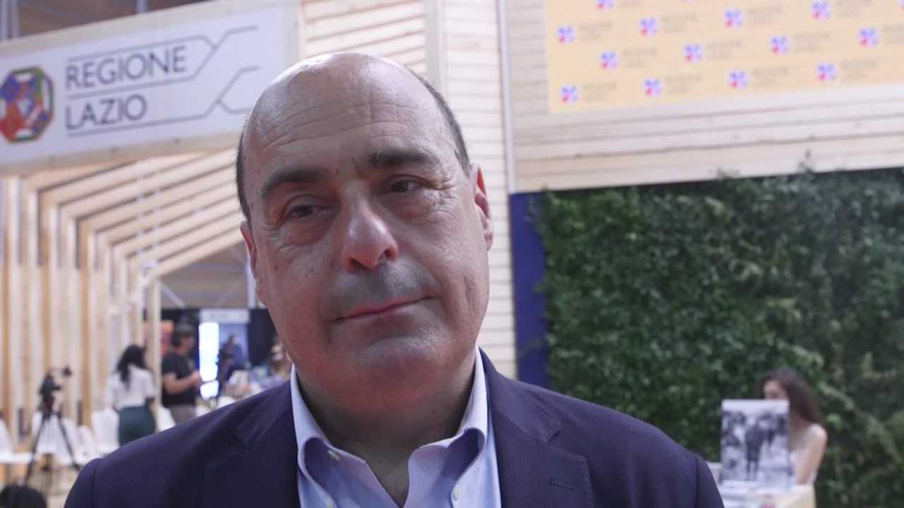 Nicola Zingaretti al Salone Internazionale del Libro di Torino