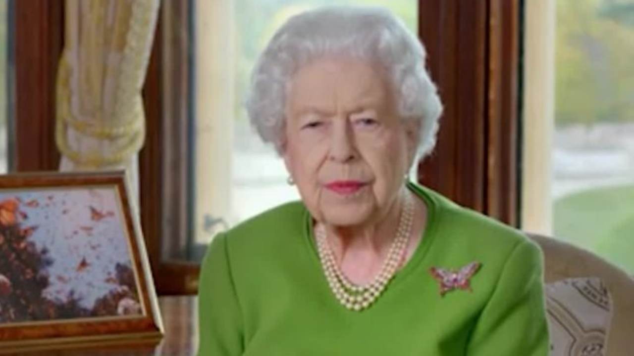 La Regina Elisabetta in una delle sue comunicazioni alla nazione