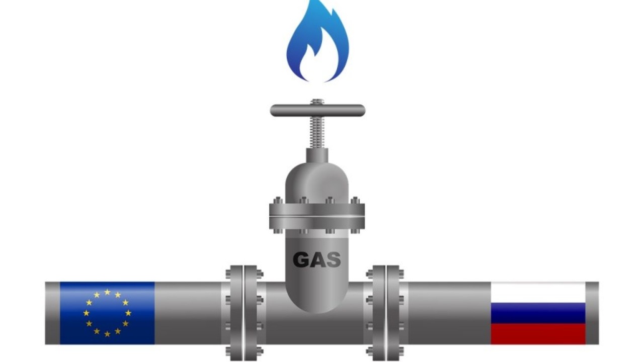 Gas della Russia all'Europa