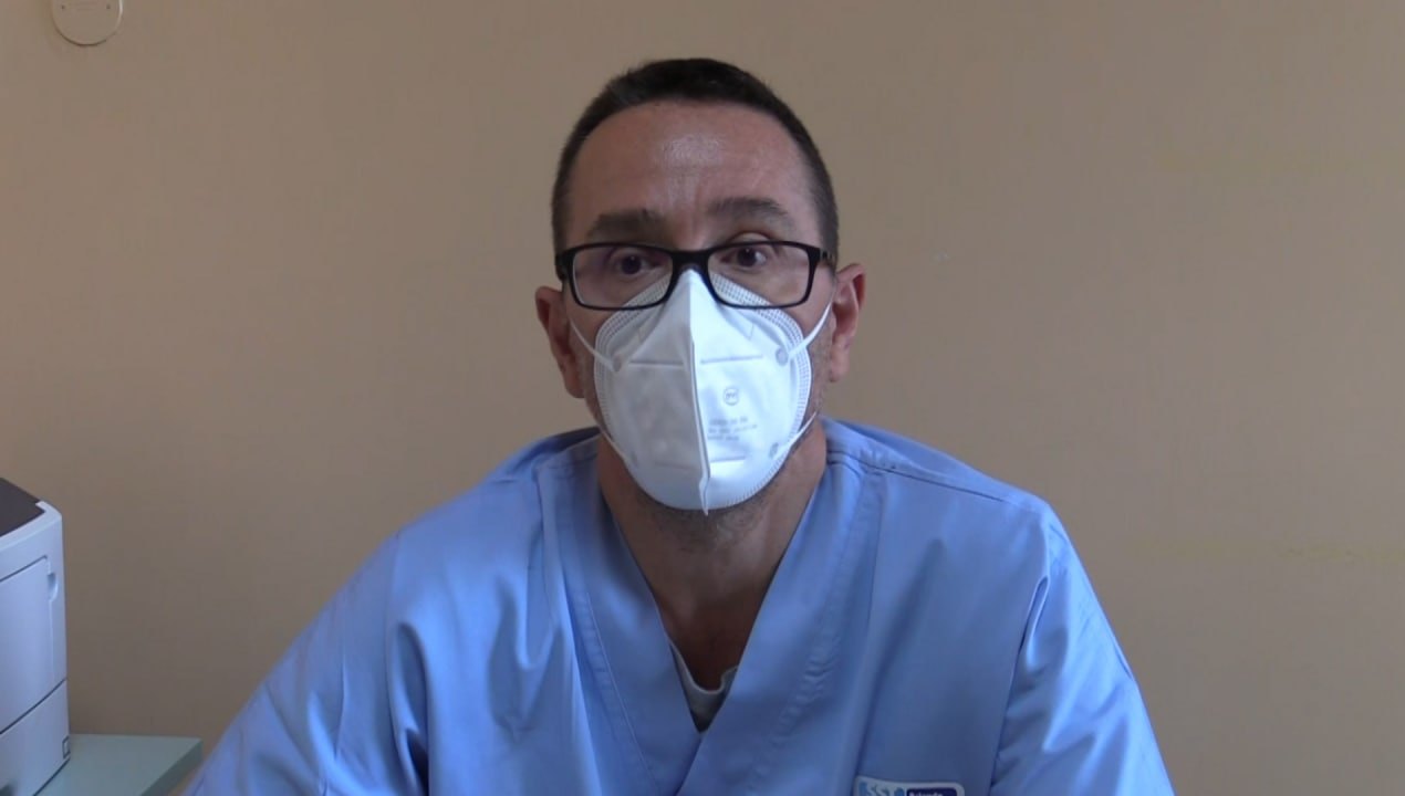 Danilo Tacconi, primario di Malattie infettive all'ospedale San Donato di Arezzo