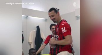 Milan, Ibrahimovic: il discorso motivazionale dopo la vittoria – VIDEO