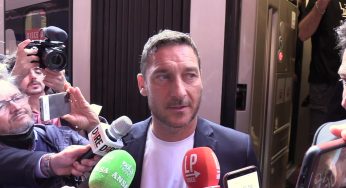 Coppa Italia, Totti: “Bella partita, può succedere di tutto. Roma? Ancora penalizzata”