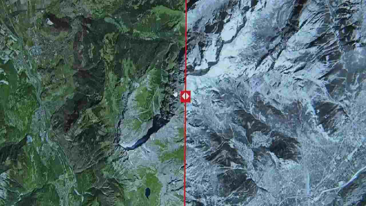 La differenza tra le Alpi del 1984 e oggi