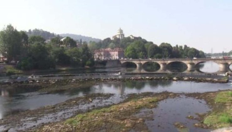 Fiume Po a Torino