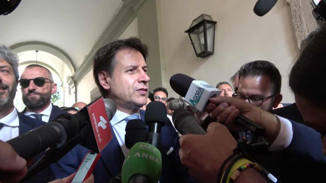 Giuseppe Conte, leader del Movimento 5 Stelle