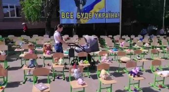 Ucraina, a Dobroslav un requiem per ricordare i bambini morti. VIDEO