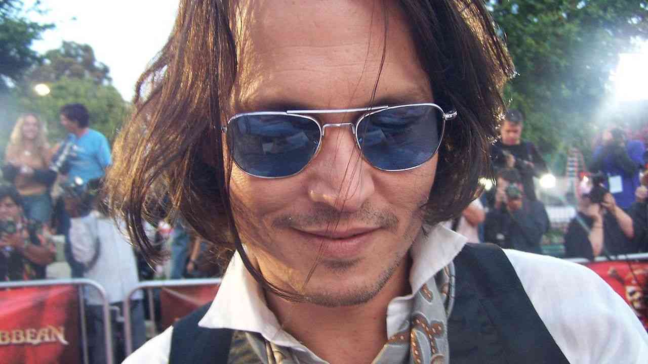 L'attore Johnny Depp