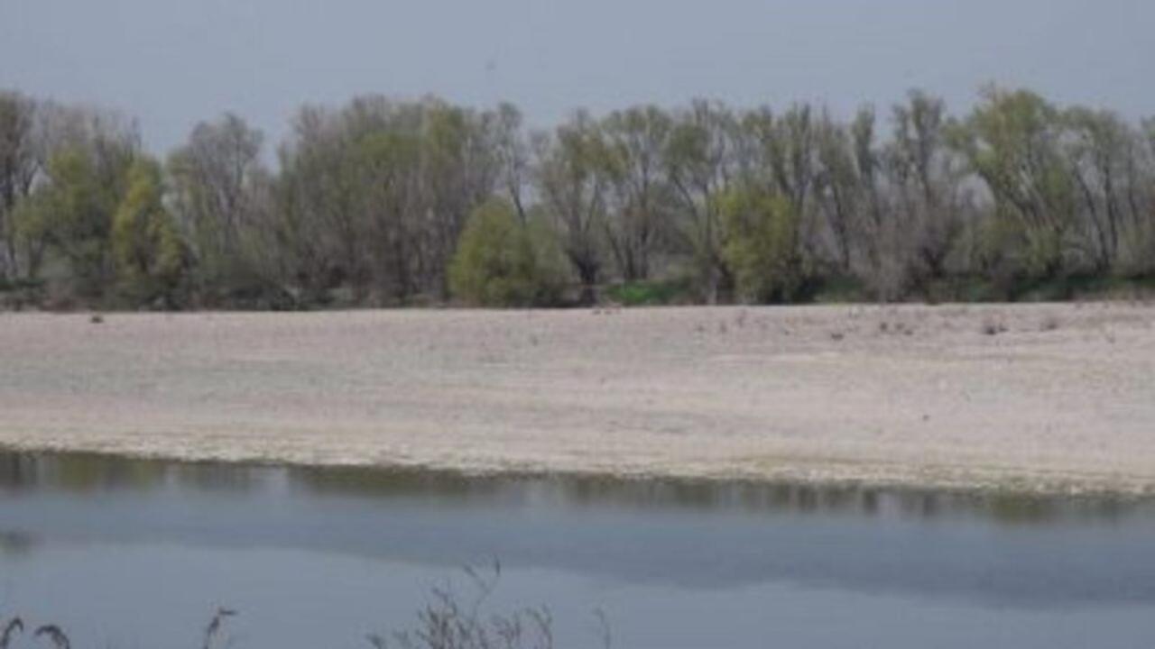 La siccità sulle rive del Po