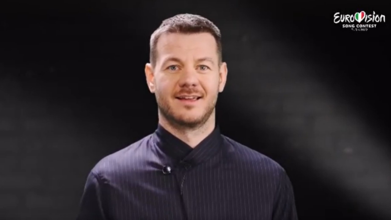 Alessandro Cattelan reazione Celentano