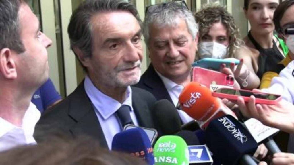 Attilio Fontana, presidente della Regione Lombardia