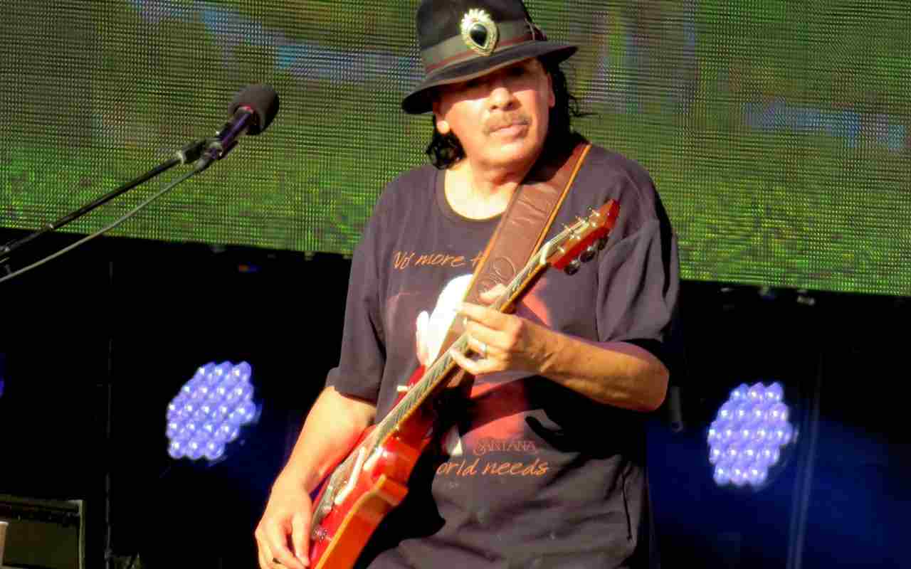 Carlos Santana nel 2018