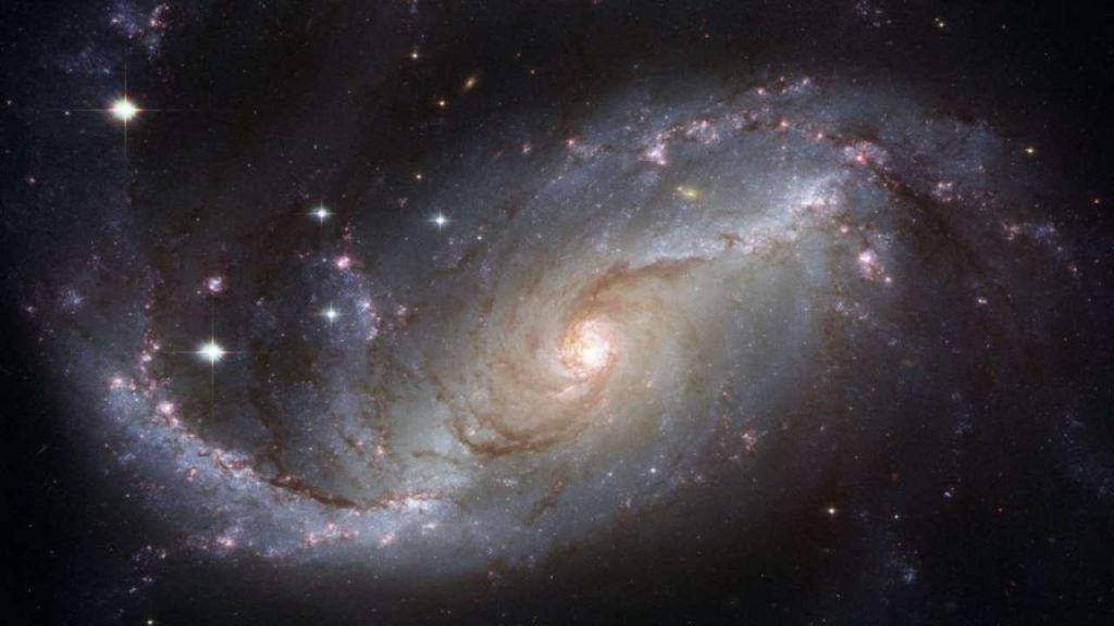 Foto spaziale di una galassia