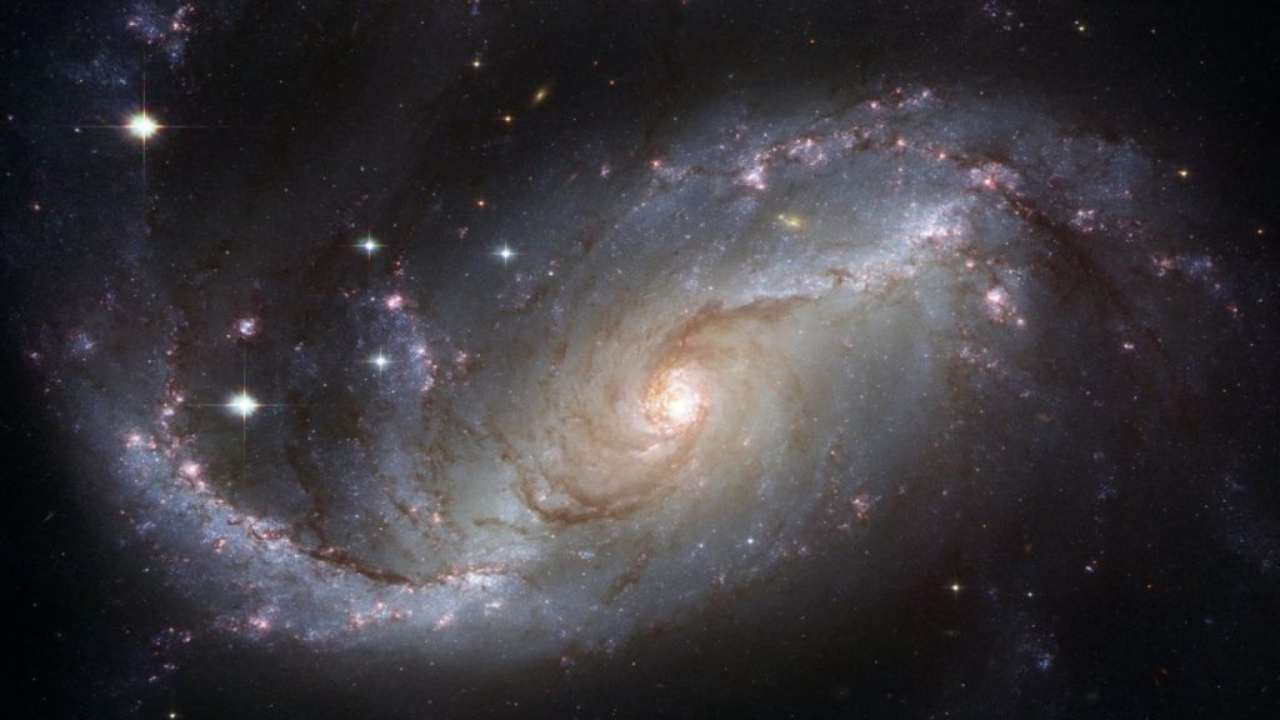 Foto spaziale di una galassia