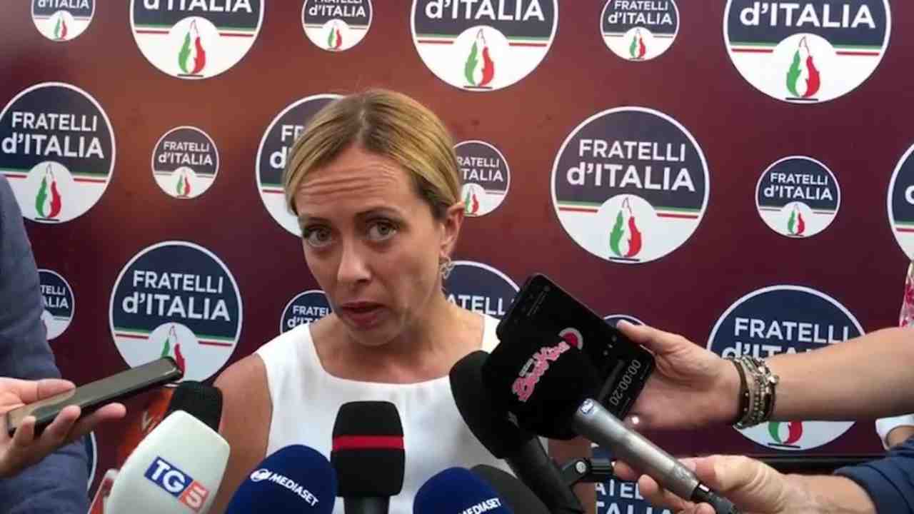 Governo ed elezioni anticipate, Meloni: "Francia e Germania hanno un Pnrr e hanno votato"