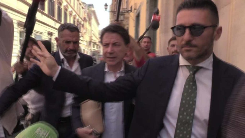 Il leader del M5s, Giuseppe Conte