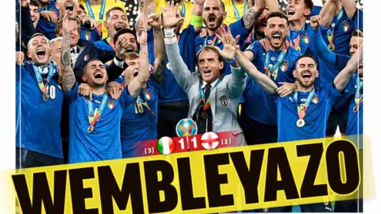 Italia campione d'Europa 2021