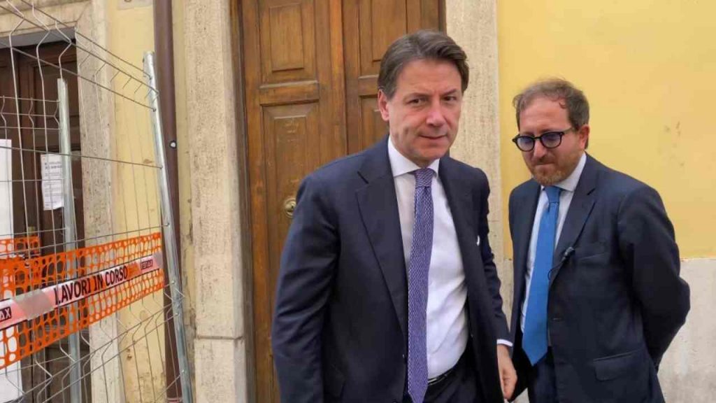 Il leader del M5s, Giuseppe Conte