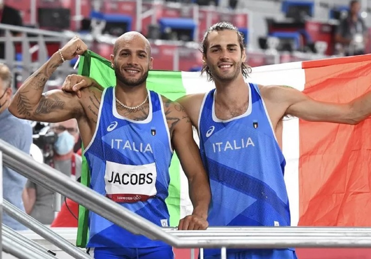 Marcell Jacobs e Gianmarco Tamberi