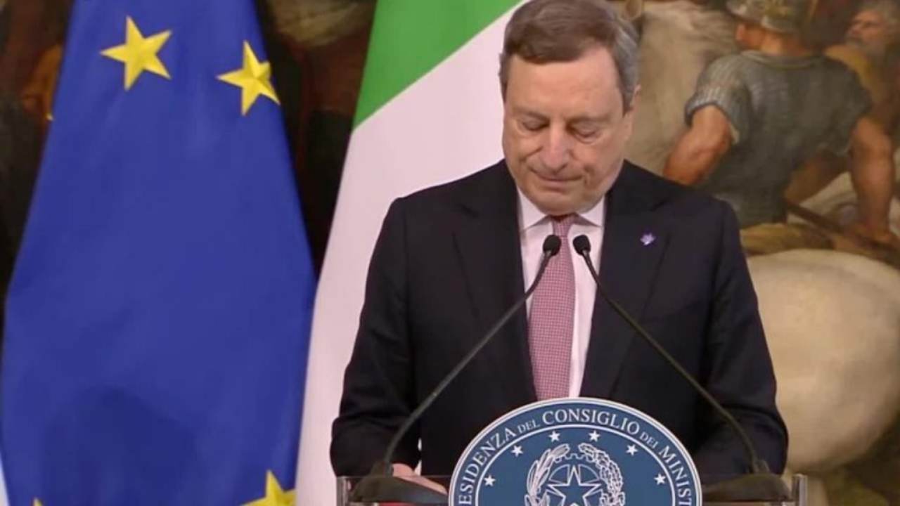 Mario Draghi: mercoledì si decide il futuro del suo Governo