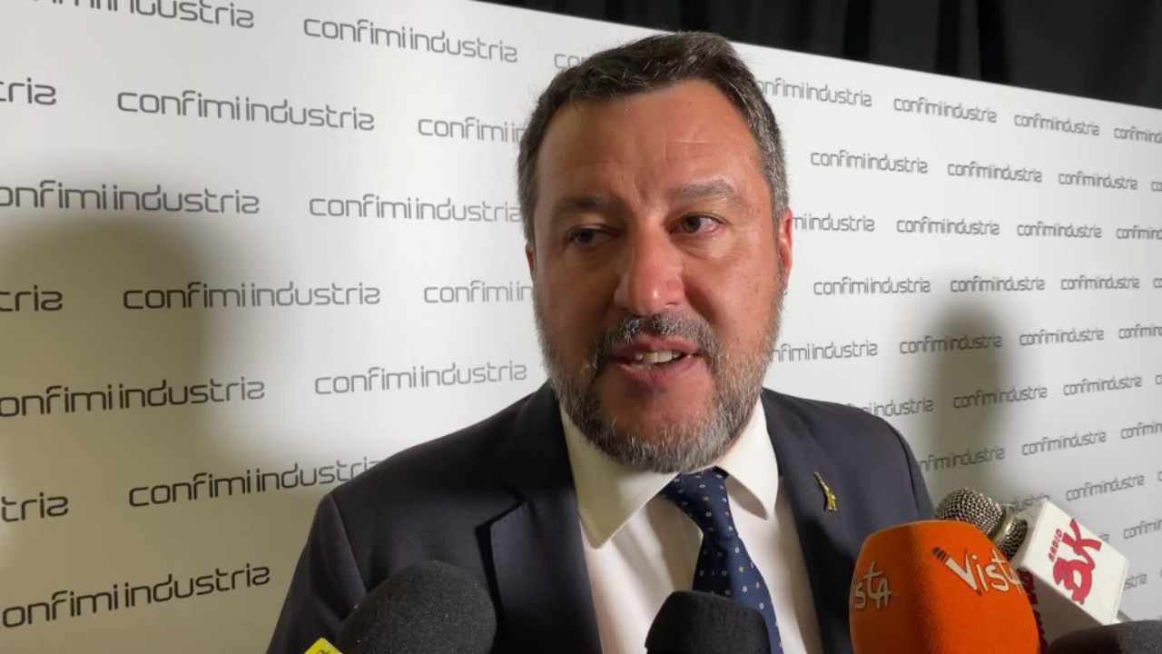 Il leader della Lega, Matteo Salvini