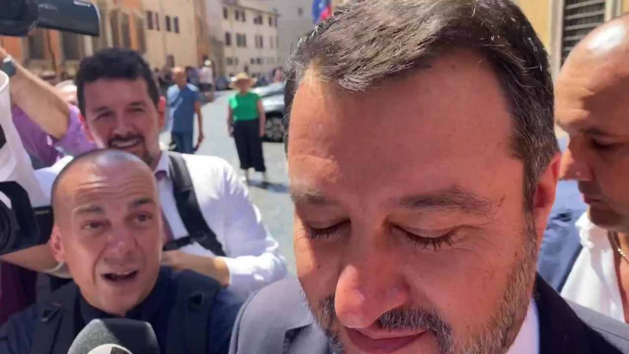 Governo Draghi, Salvini: "Cdx compatto, assolutamente concordi sul fare il bene dell'Italia"