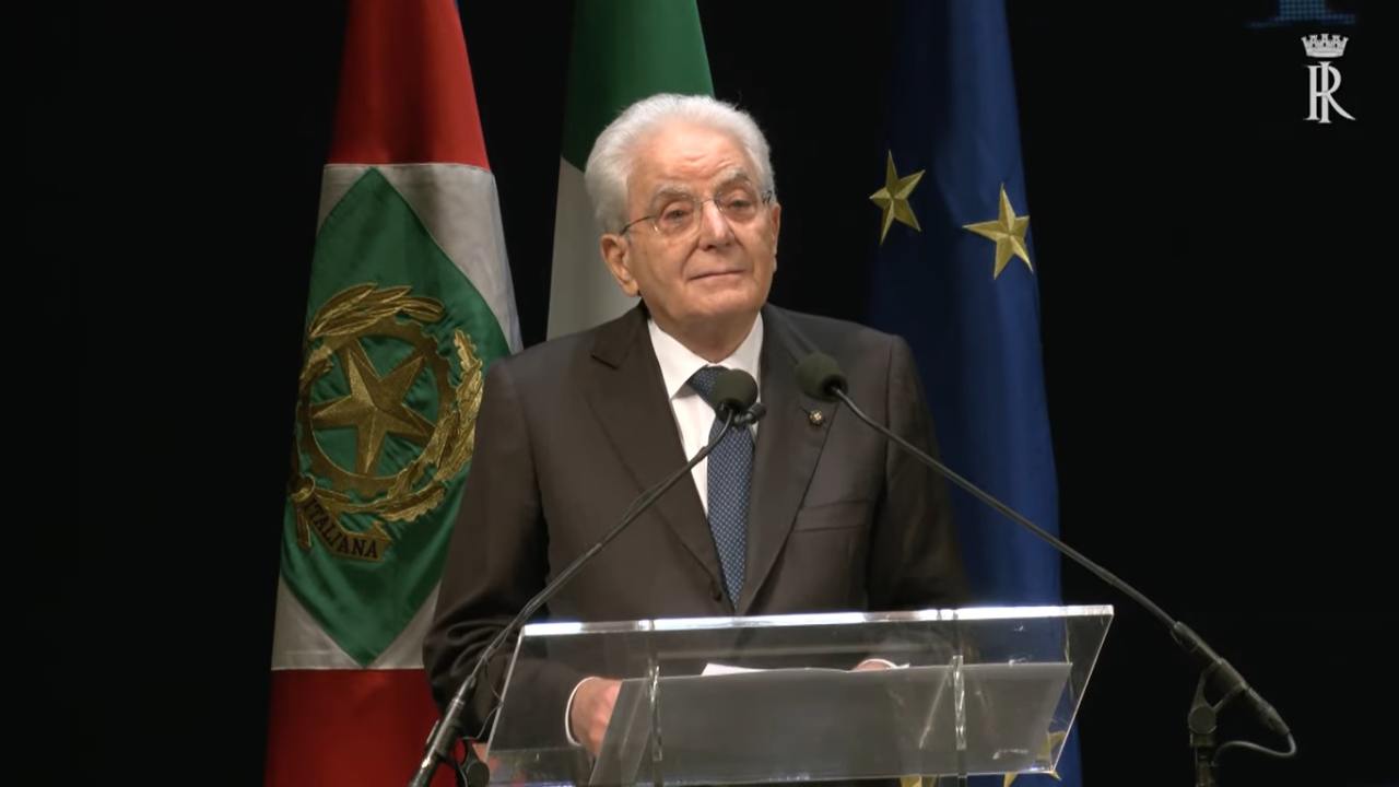 Il presidente della Repubblica, Sergio Mattarella