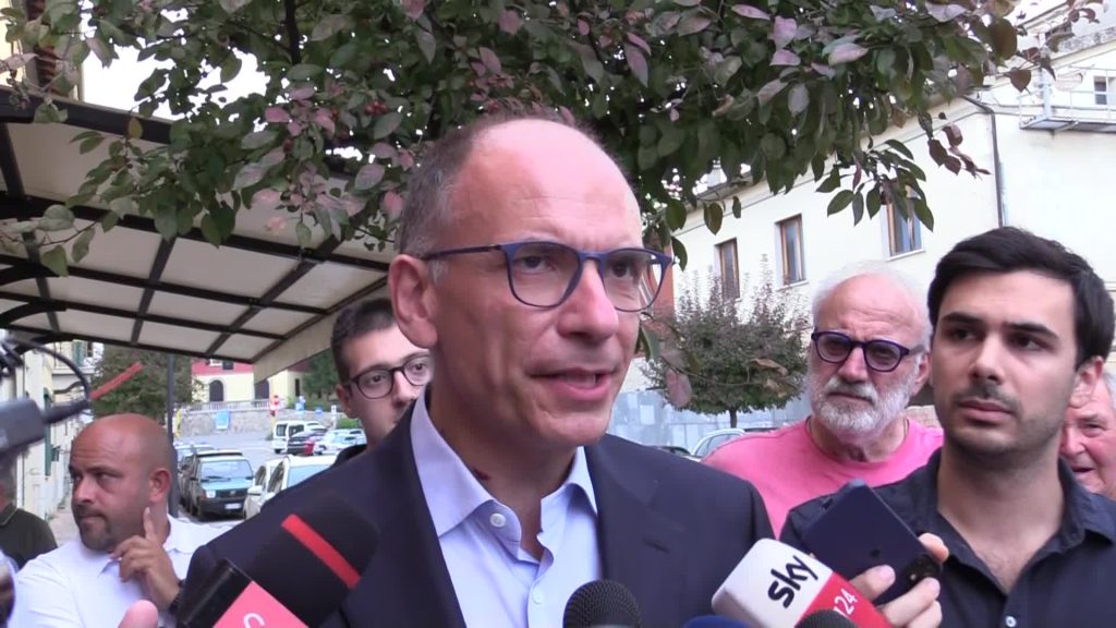 Elezioni, Letta: "Chiediamo al Governo un tetto al prezzo dell'energia"